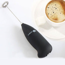 Load image into Gallery viewer, Electric Milk Frother Automatic Handheld Foam Coffee Maker Egg Beater Milk Cappuccino Frother Portable Kitchen Coffee Whisk Tool