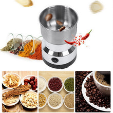 Load image into Gallery viewer, Multi-functional EU Plug 220V 150W Coffee Grinder Stainless Electric Herbs/Spices/Nuts/Grains/Coffee Bean Grinding #15