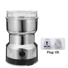Load image into Gallery viewer, Multi-functional EU Plug 220V 150W Coffee Grinder Stainless Electric Herbs/Spices/Nuts/Grains/Coffee Bean Grinding #15