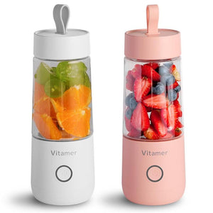 Portable Blender Bottle Juicer Rechargeable Electric Fruit Juice Maker  Mixer USB